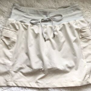 Calia athleisure skort SZ XS cream
